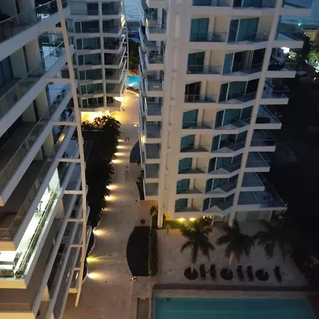 Lujoso Apartamento Sector Morros Vista Al Mar Cartagena Exterior photo